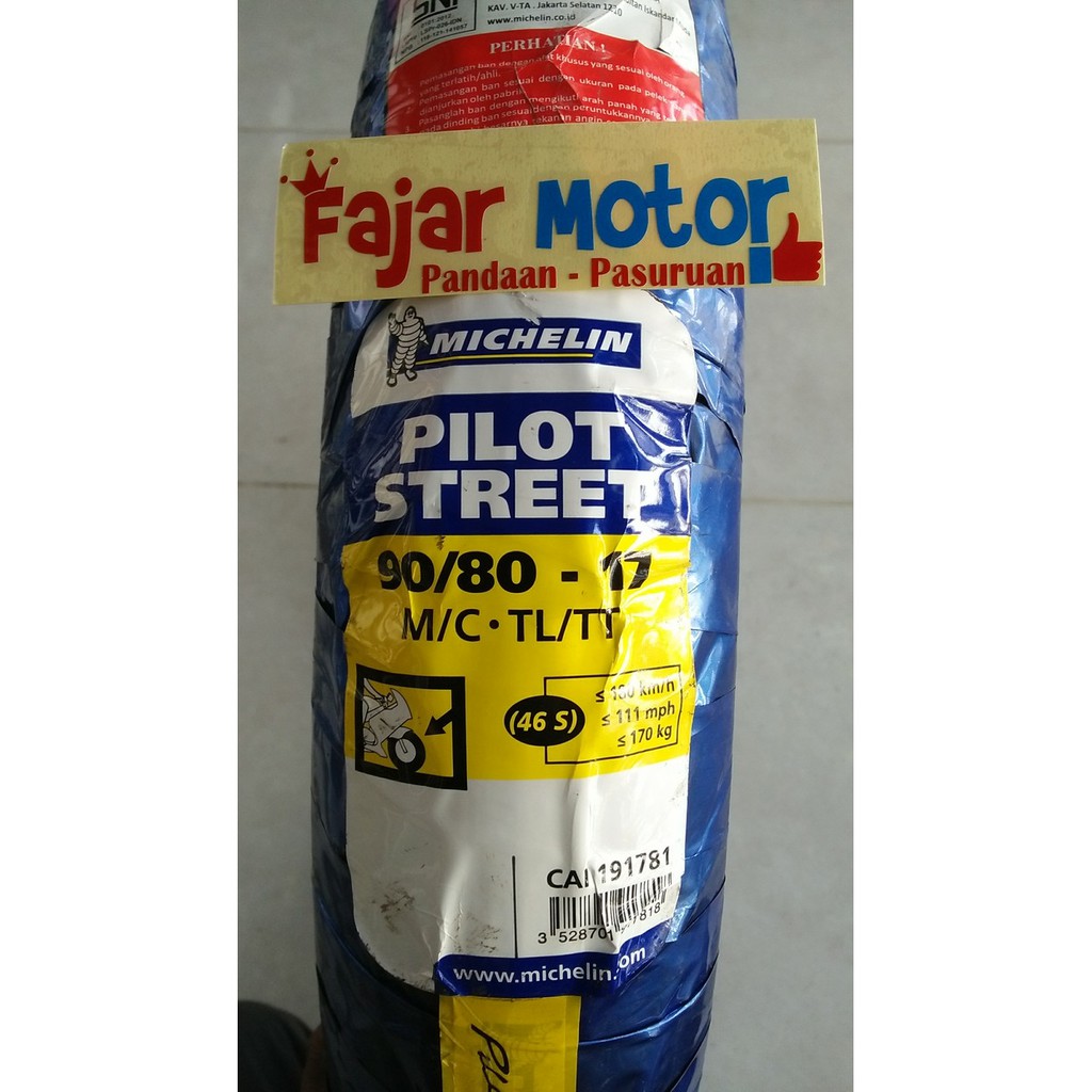 ban luar 90 80 17 michelin pilot street HAM