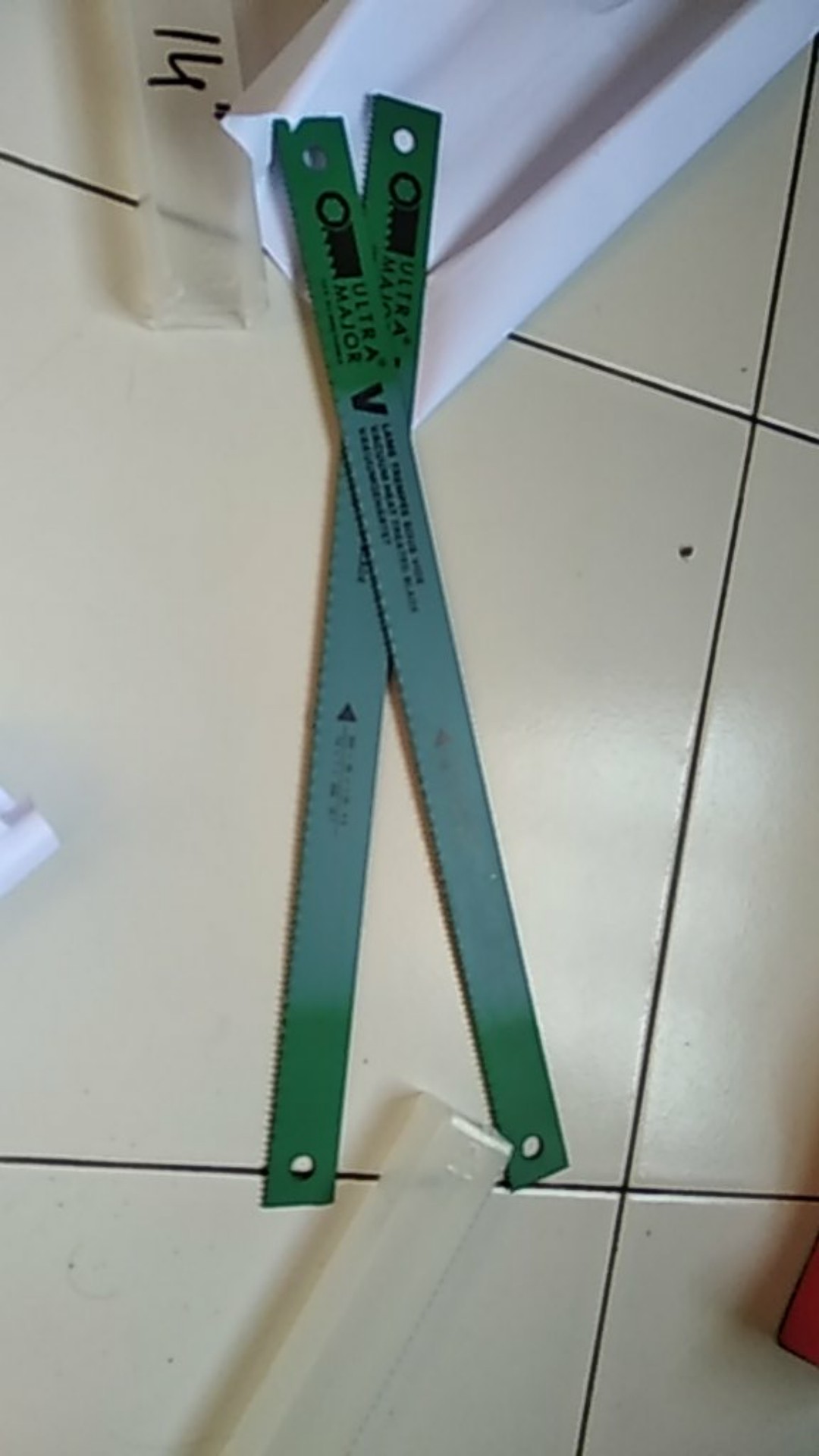 Mata Gergaji Besi 14/ Hacksaw Blade 14 X 10tpi Ultra Major