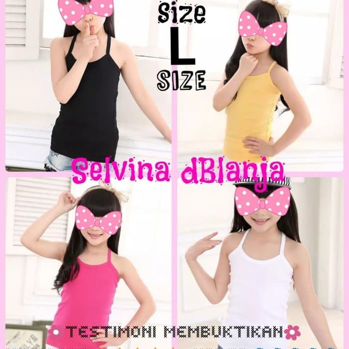 TankTop Anak SD SMP Atasan Tank Top Murah Harga Grosir PREMIUM QUALITY