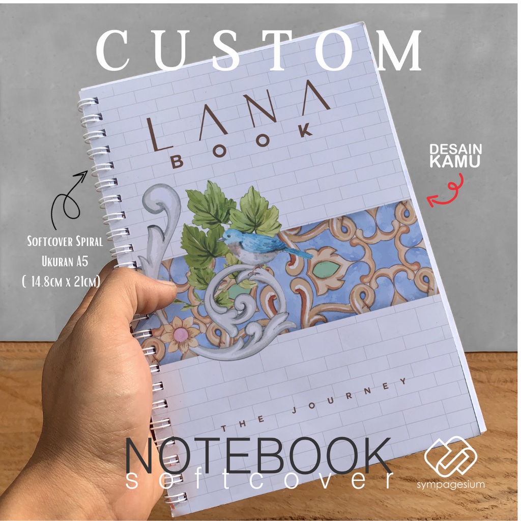 

NOTEBOOK CUSTOM UKURAN A5 SOFTCOVER/ BUKU TULIS CUSTOM COVER / SEMINAR KIT MURAH / NOTEBOOK SPIRAL SOFTCOVER/ ALAT TULIS KANTOR