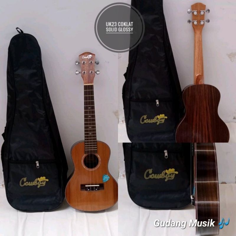 UKULELE COWBOY  CONCERT 23&quot; ORIGINAL COWBOY KUALITAS BAGUS IMPORT