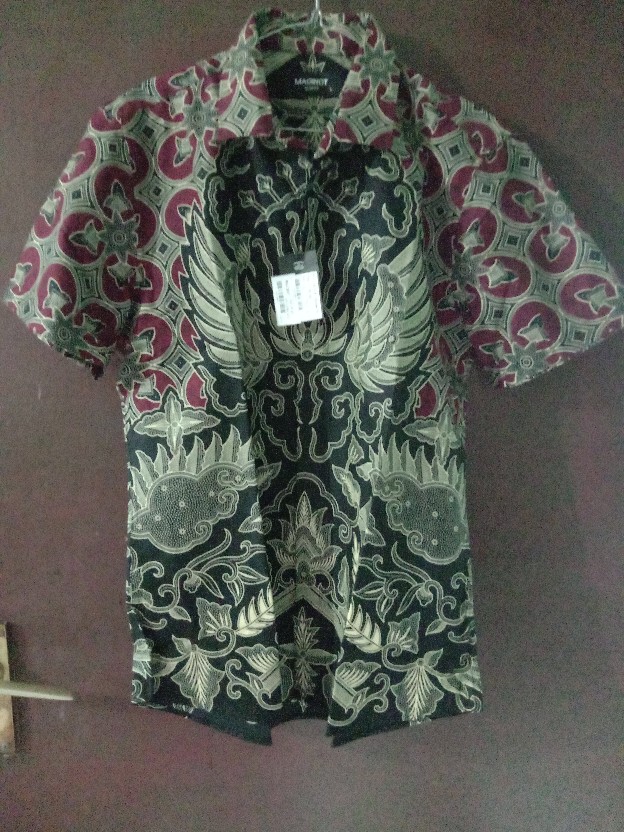 Maginot Kemeja Batik Pria Arjuna-ss Lengan Pendek