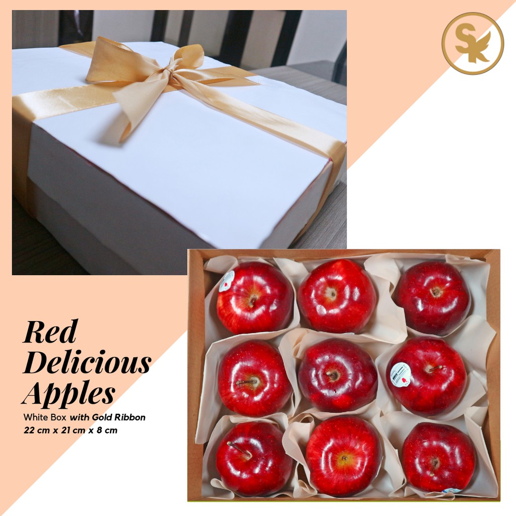 

Parcel Buah Hadiah Box Bingkisan Craft Putih Kecil