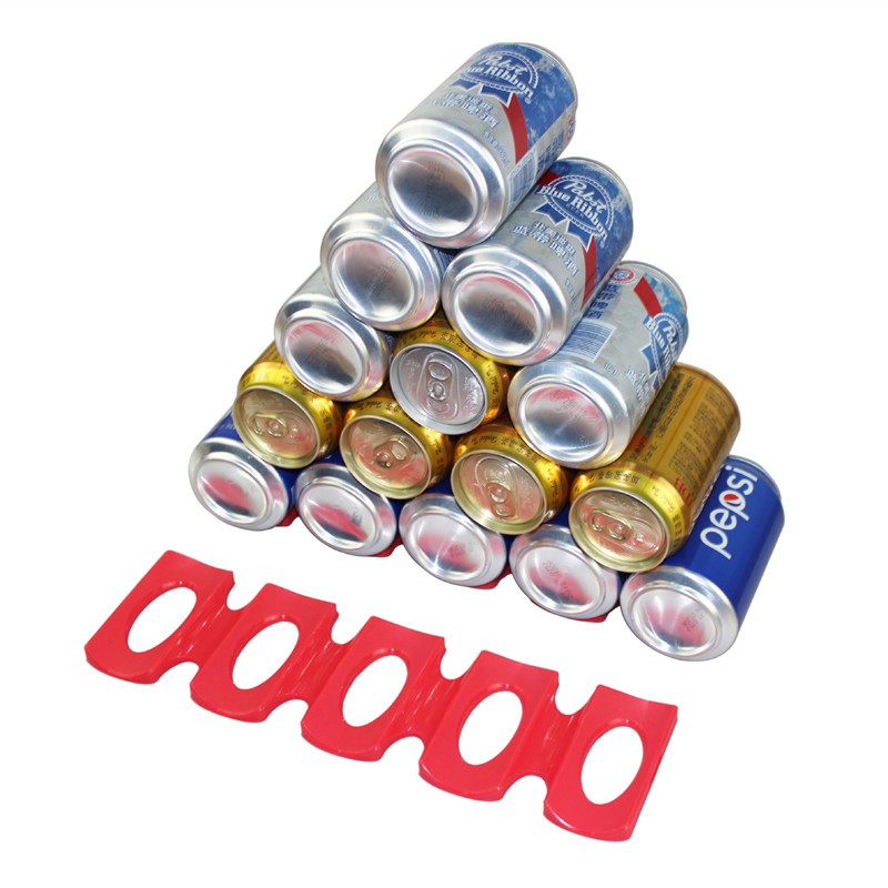Rak Kaleng Minuman Holder Foldable Beer Can Storage Rack Holder Minuman Kaleng Susun