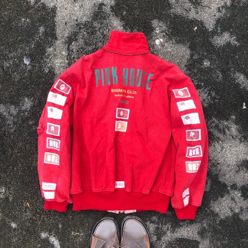 Vintage Jaket pinkhouse