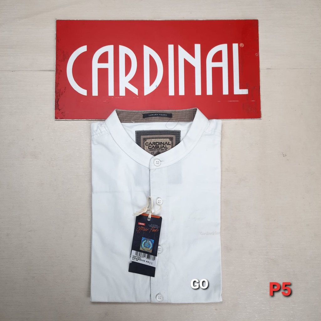 BB CARDINAL KEMEJA KOKO Taqwa Baju Muslim Pakaian Pria Lengan Pendek Salur