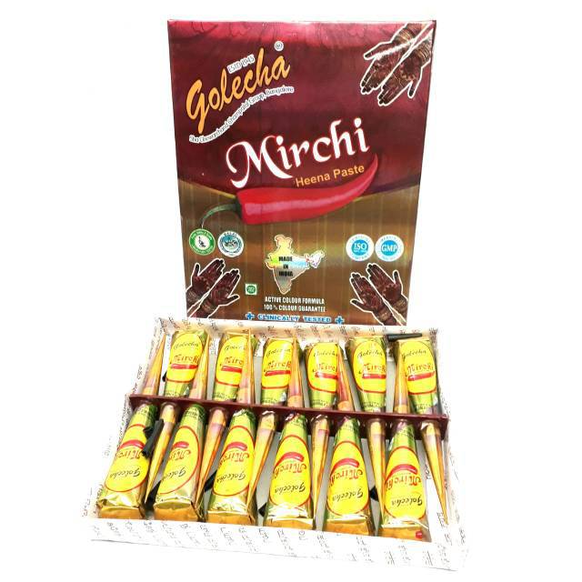 GOLECHA HENNA PASTE BPOM / CABE.MIRCHI