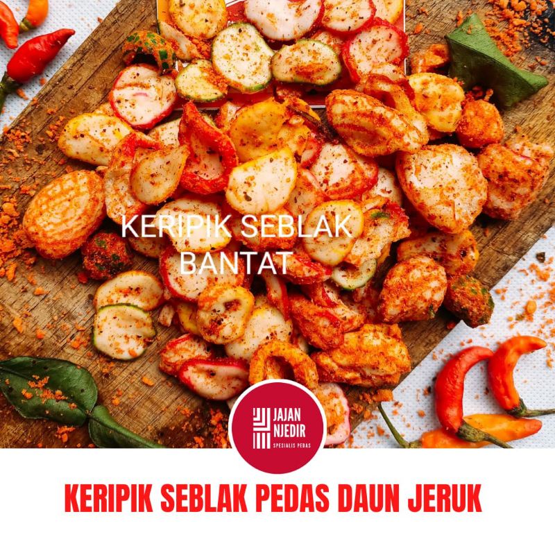 

SEBLAK KERING PEDAS DAUN JERUK 50GR KEMASAN POUCH