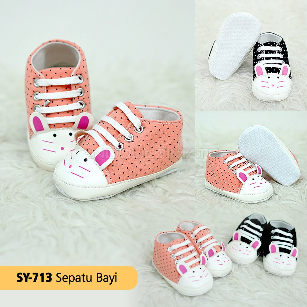 Baby Shoes Sepatu Anak Alas Kaki Bayi SY-713 Sepatu Bayi Prewalker Laki-Laki Perempuan Sneakers Sepatu Bayi Sneakers Alas Kaki Anak Alas Kaki Anak Bayi Balita