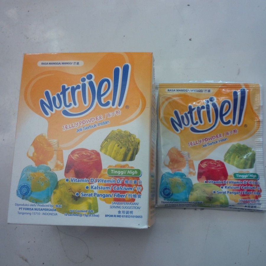 

nutrijel mangga mango jeli jelly instant premiks makanan topping