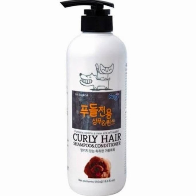 Forbis Curly Hair Shampoo - shampoo Anjing poodle