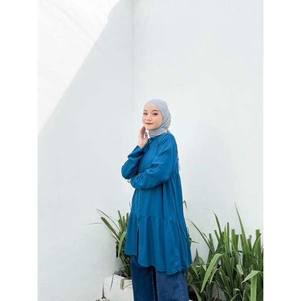 POPLA TUNIK / ATASAN TUNIK POLOS RAYON LUX
