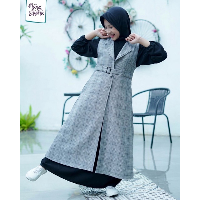 OUTER GAMIS ANAK / OUTER NAVEENA ANAK BY MANASIKANA