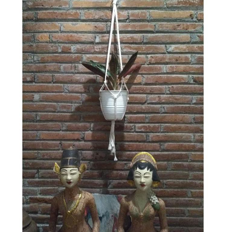 

[SP OP 16F0An] Tali pot gantung macrame / tali katun 4mm ♪