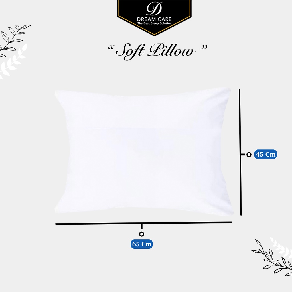 Dream Care Bantal Guling Hotel Bintang 5 - High Quality Fiber