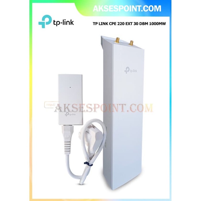 Flash Sale - Akses Point Outdoor 2,4 Ghz Tp-Link Cpe220 Ext 300 Mbps
