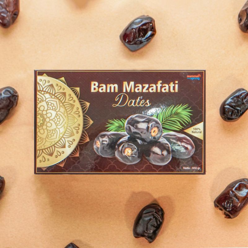 

KURMA BAM MAZAFATI Asli 100% // 650gram