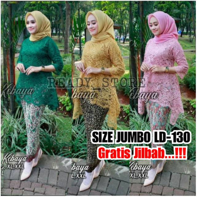 GRATIS KEBAYA JUMBO kebaya rinjani baju ukuran besar GRATIS KEBAYA JUMBO kebaya rinjani baju ukuran besar