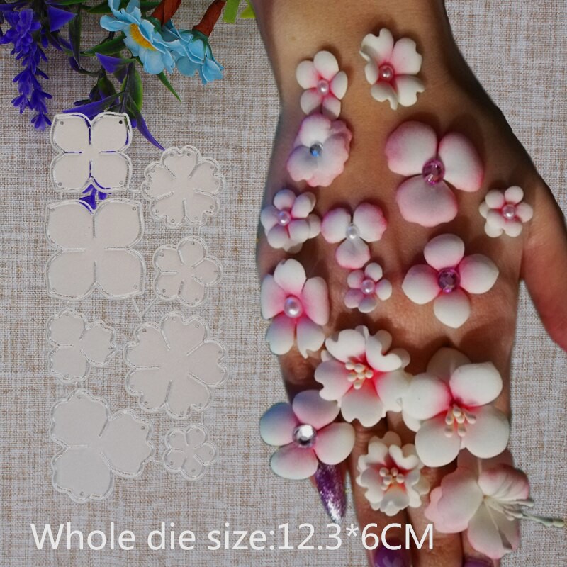 

New Arrival Beautiful Flower Cutting Dies Stencil DIY Scrapbooking Photo Album