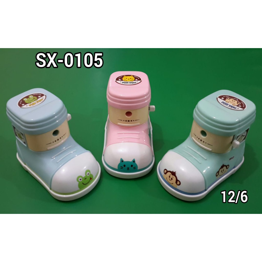 

Xiaolingjing Serutan puter / Serutan meja / Sharpener table sepatu animal 0105