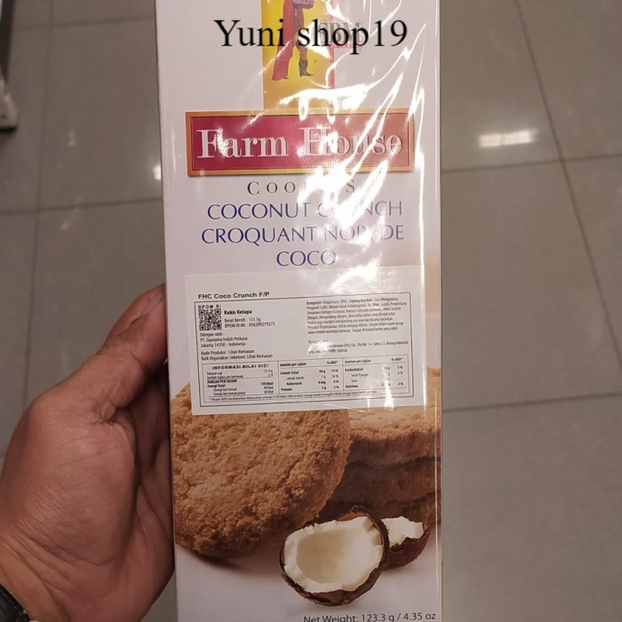 

ebm farm house cookies coconut 126gr