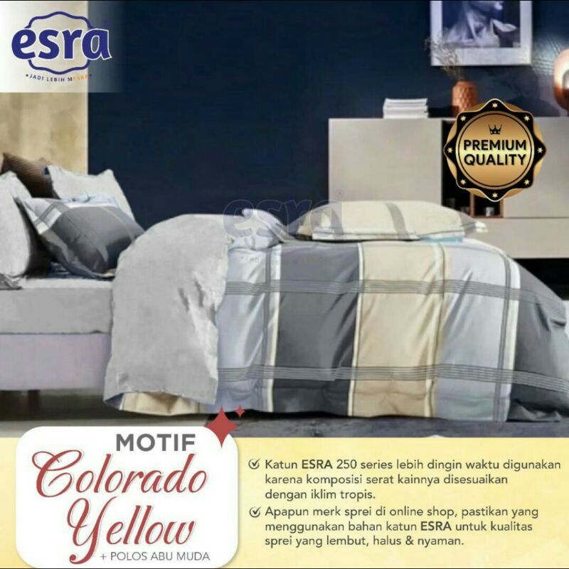 KAIN SPREI COLORADO YELLOW (ESRA)