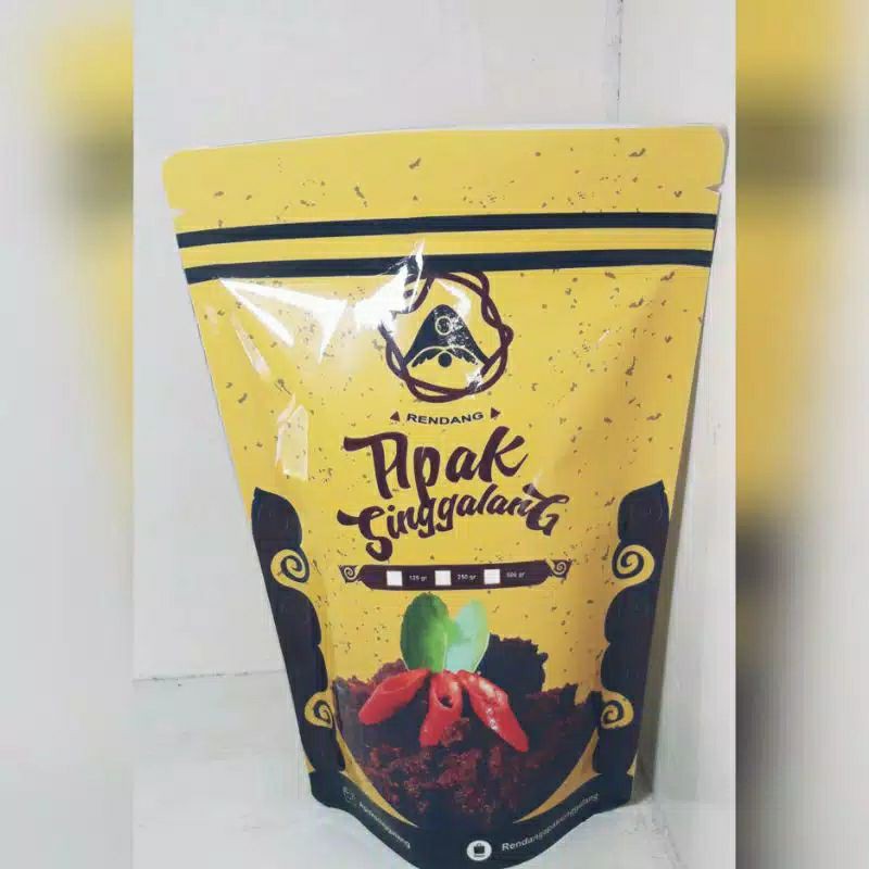 

rendang sapi kering 250gr