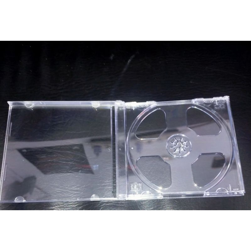 CD Case Mika Single TEBAL (Thick) Transparan MERK GT PRO / Tempat CD / Kotak CD