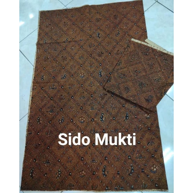 Kain batik solo asli tulis sogo sidomukti limited ORIGINAL