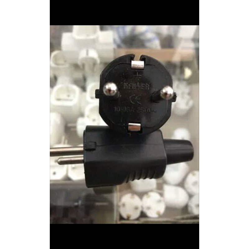 Jual steker karet kaiser / rubber plug kaiser 2 pin Berkualitas