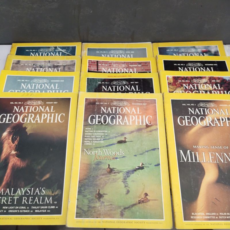 Jual Buku Obral Super Murah Majalah National Geographic Random Bekas Murah Shopee Indonesia