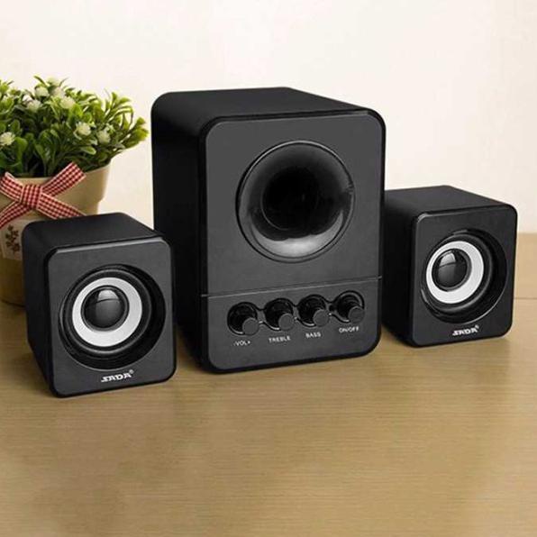 Berkualitas Speaker Spiker Stereo Pc Komputer Jbl LapKaraoke Aktif Super Bass 