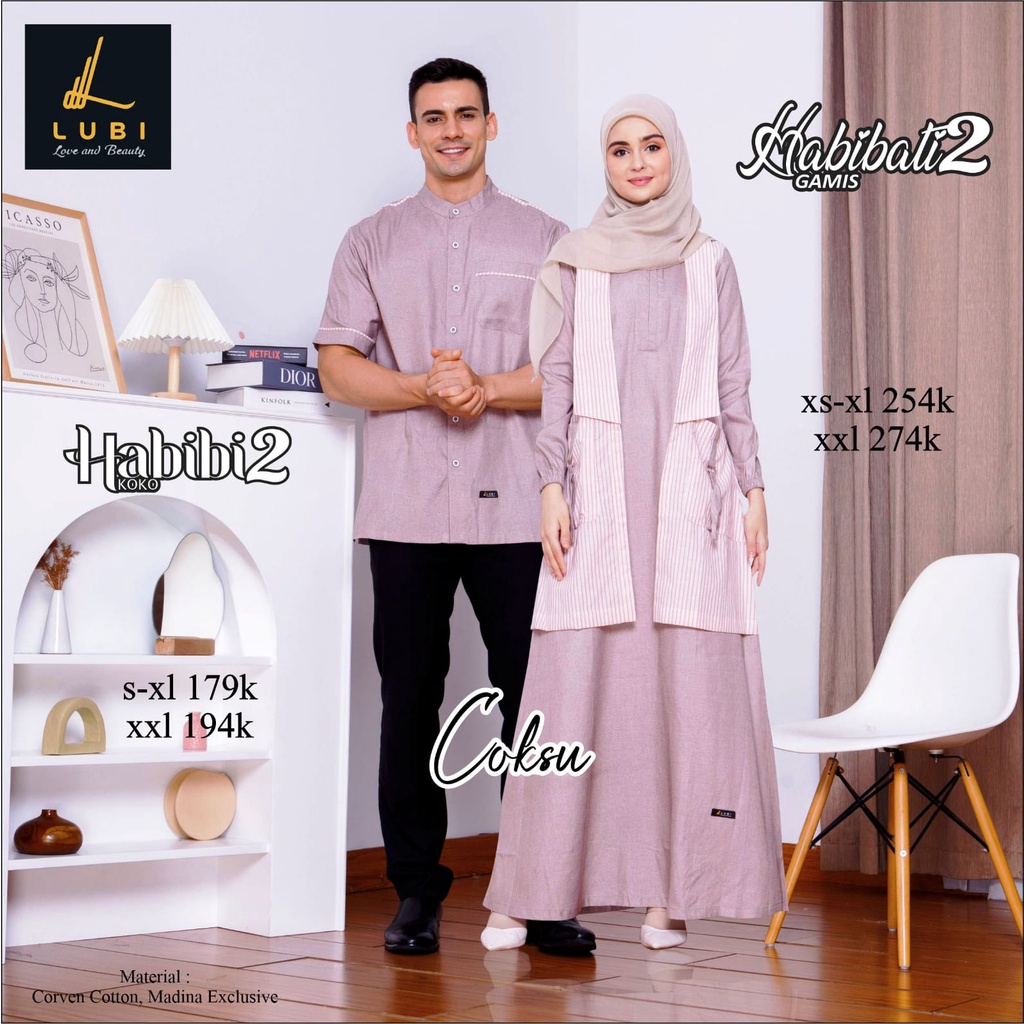 sarimbit couple 2022 lubi habibi 2 habibati 2 coksu  terbaru original