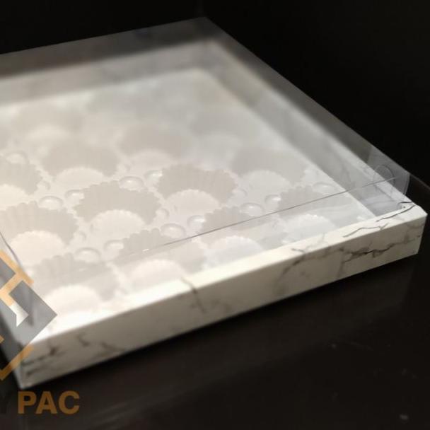 

✮ Mini Pie Box - Marmer (per 6pcs) ✼
