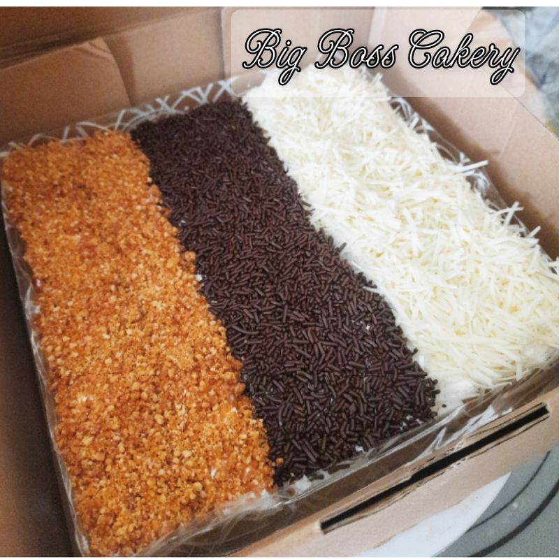 

BigBossCakery NEW! MINI CAKE KUE POTONG COKLAT KEJU KACANG