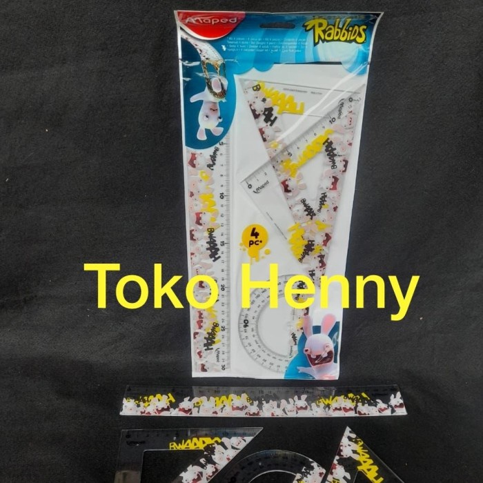 

Murah Penggaris Set Maped ..... Rabbids 30 Cm ..... Isi .. 4 Pcs Trendi