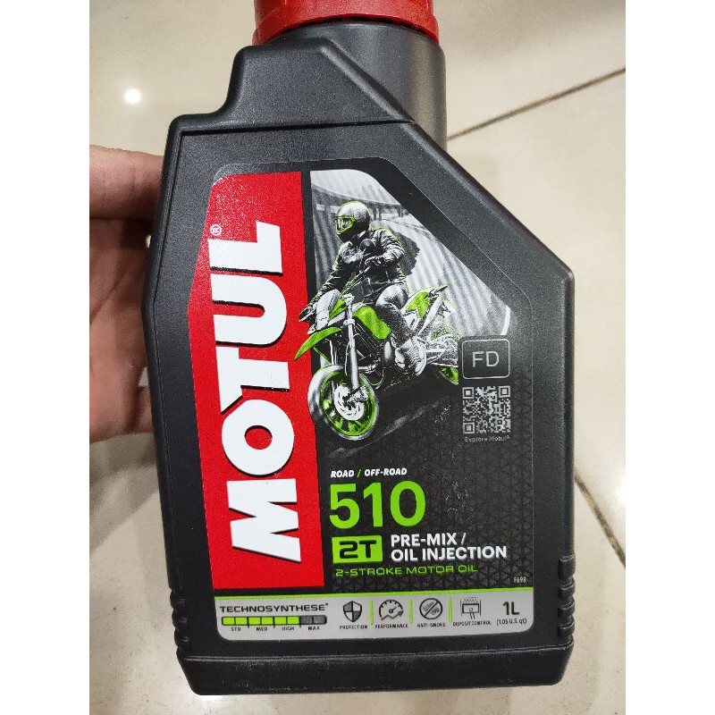 oli samping pelumas mesin motul 2 tak original rx king ninja r rr vespa dll