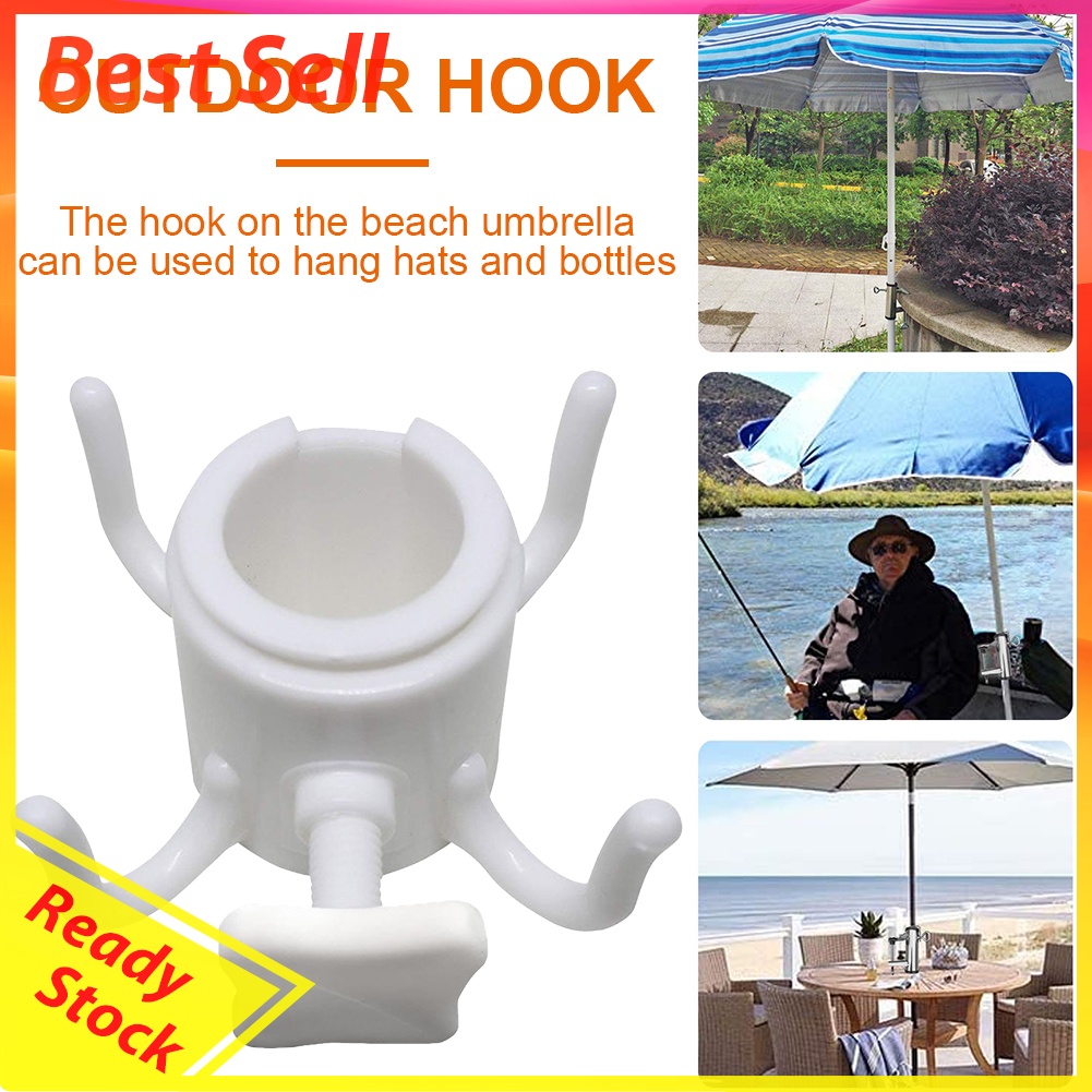 Beach Sunshade Umbrella Hooks Outdoor Travel Bcolumn Umbrella Four-Leg Hook