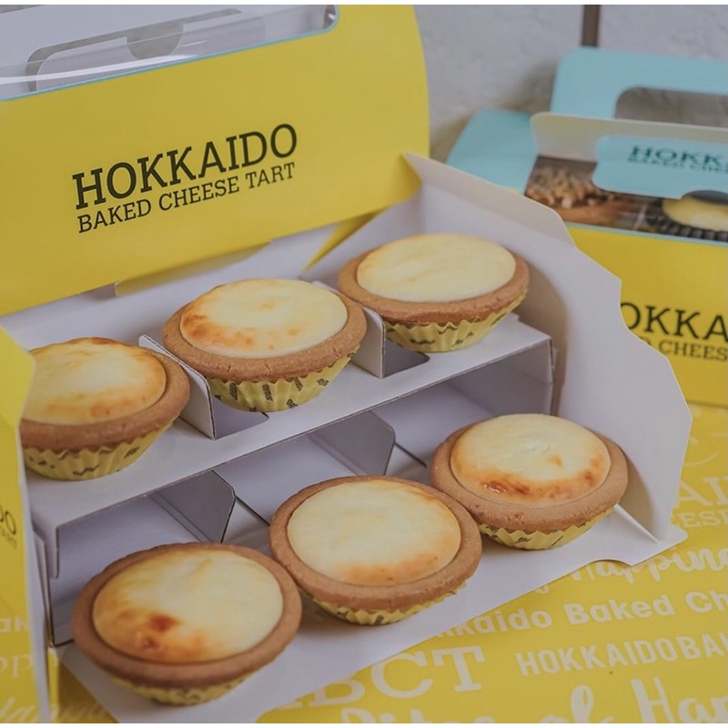 

(jastip) Hokkaido Baked Cheese Tart 6 Buah