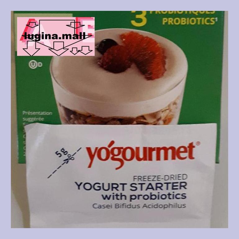

Lugeypsum Yogourmet - Bibit Yogurt Probiotik S30Luu