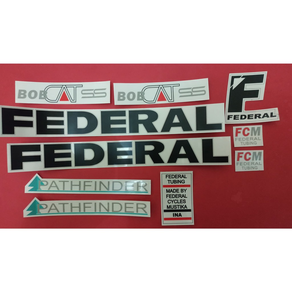 Decal Federal Bob Cat SS Pathfinder 1