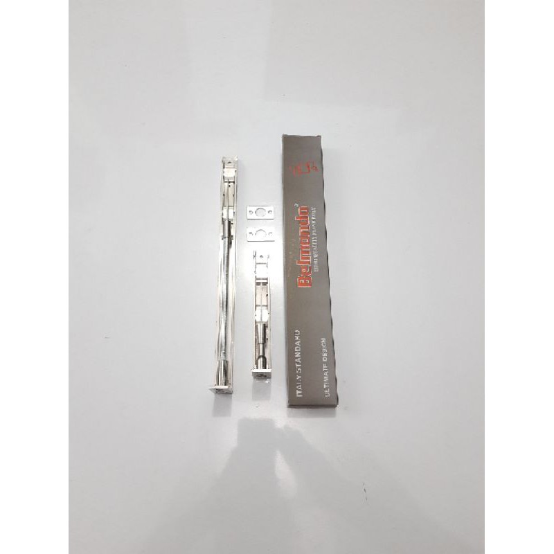 Grendel Tanam 6inch + 12inch Aluminium / Grendel Pintu Double