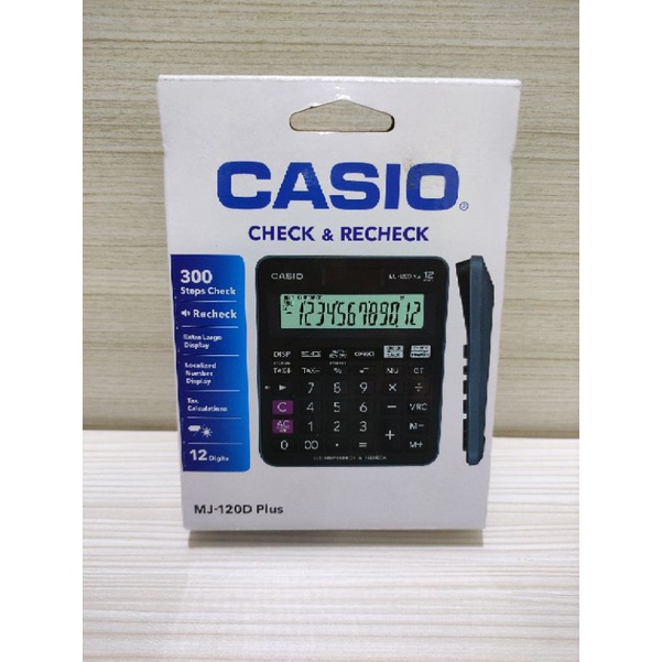 

Calkulator casio dagang Mj-120D plus