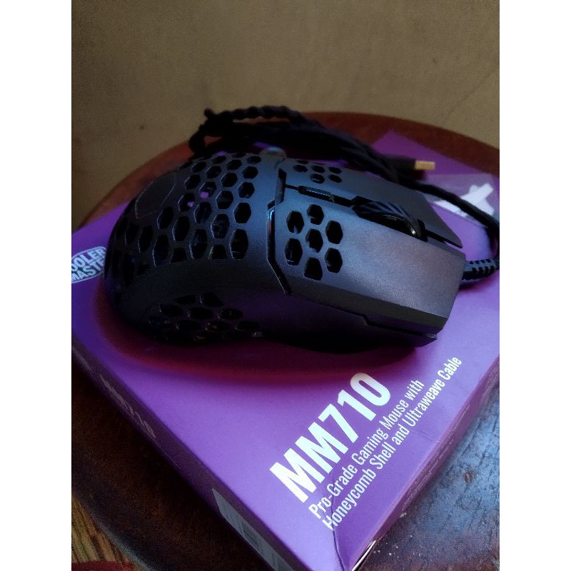 Cooler Master MM710 Hitam - Mouse Gaming [PRELOVED]