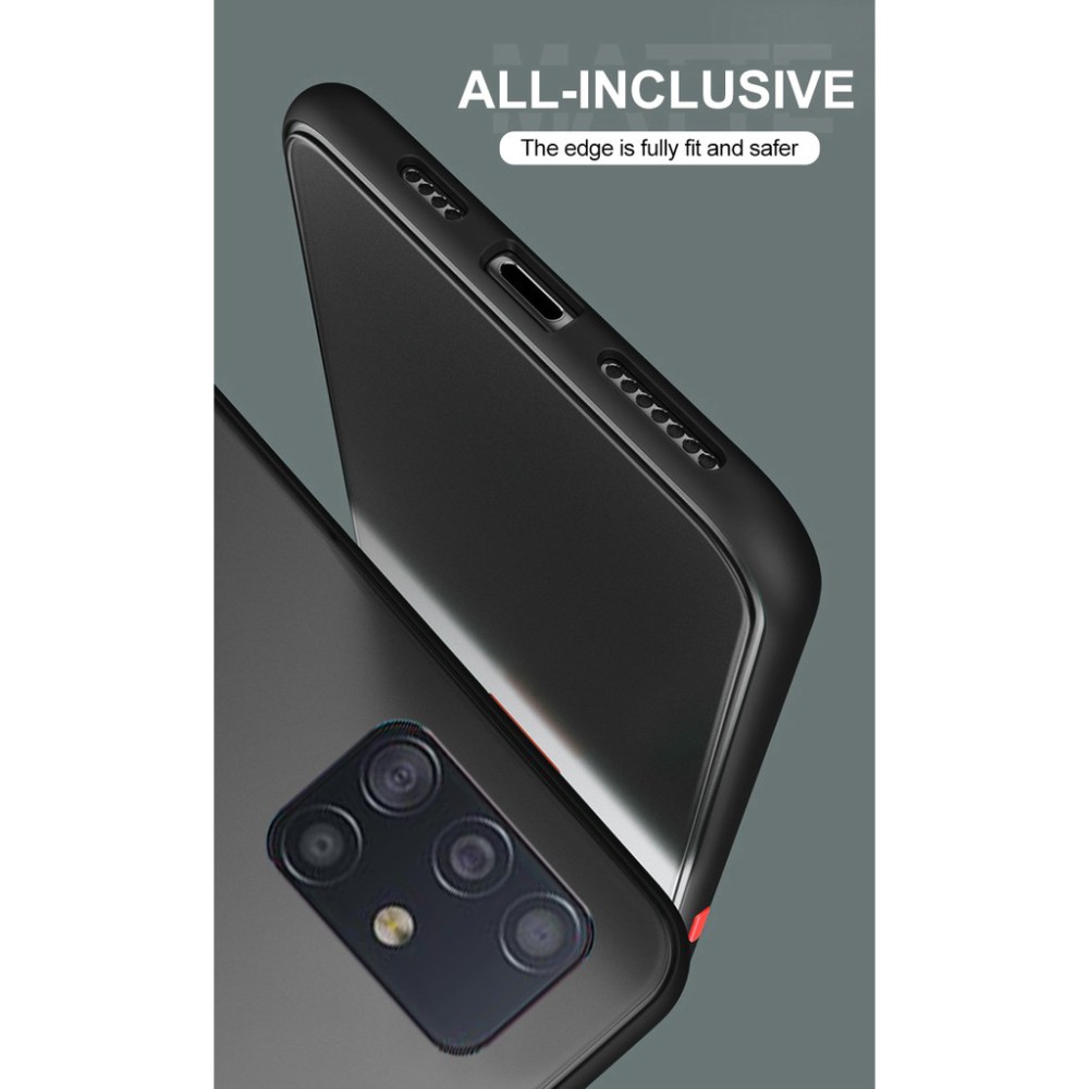 H8 Case Samsung Galaxy A51 Softcase Matte Colored Frosted