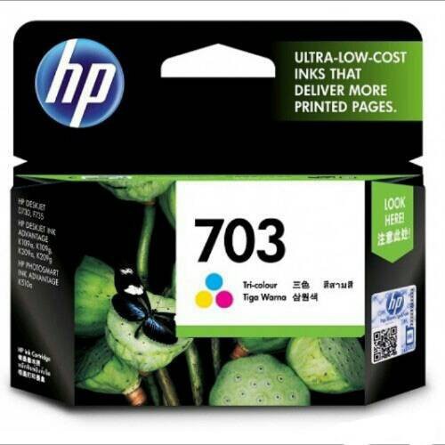 

Baru Jual HP 703 Color Original Cartridge Termurah