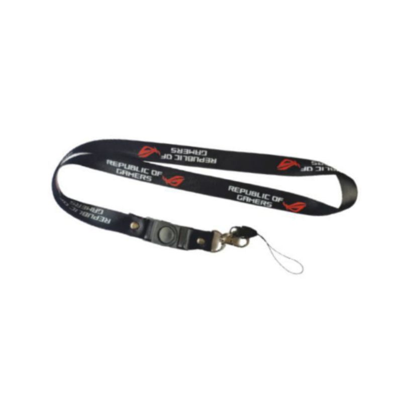 

TALI LANYARD GANTUNGAN ROG REPUBLIC OF GAMERS | KUNCI | BAND | LOGO | ID CARD | HP | FLASHDISK | KARTU NAMA