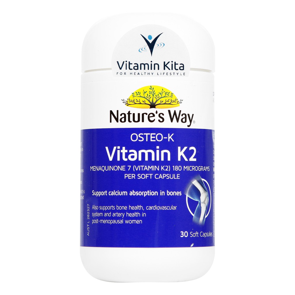 Jual Natures Way OsteoK Vitamin K2 (30 Soft Caps) Shopee Indonesia