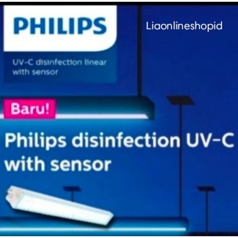 Lampu UV Philips TMS 160C 36 watt TUV UV-C SLV/6 With Sensor 1x36 Watt