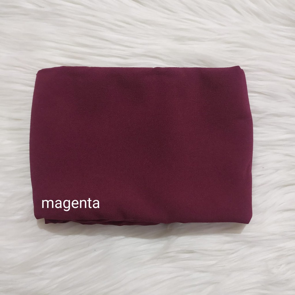 Bisa Cod Pasmina diamond 170x70cm / pashmina sabyan /pashmina diamond premium-Magenta